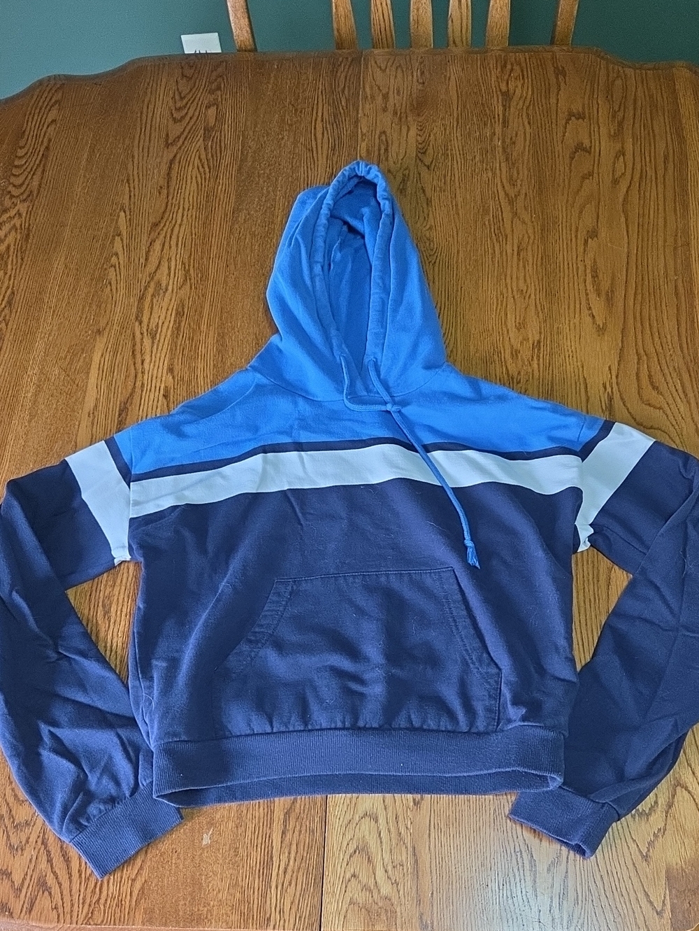 La Hearts Royal Blue Hooded Pullover